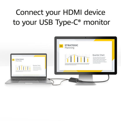 ACT AC7537 | HDMI naar USB Type C female adapter | 4K 60Hz - Matmuis - Matmuis