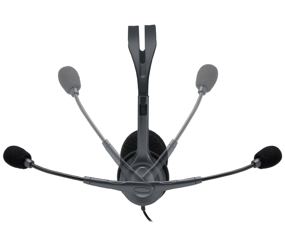 Logitech H111 | On-Ear Bedrade 3,5mm Koptelefoon met Microfoon | Grijs - Matmuis - Matmuis