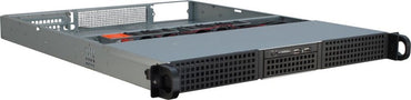 Inter-Tech IPC 1U-10255 | Server Rack Case | Zwart - Matmuis