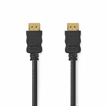 Nedis CVGL34060BK15 | HDMI kabel | 1,5 m | HDMI Type A (Standaard) Male-naar-Male | 4K | Zwart - Matmuis - Matmuis