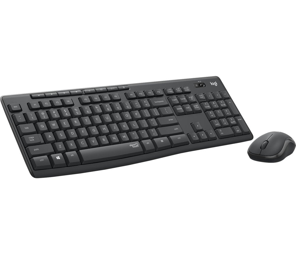 Logitech MK295 Silent | Draadloze Muis en Toetsenbordcombo | QWERTY - Matmuis - Matmuis