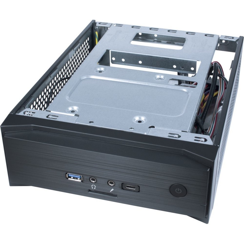 Inter-Tech MW-01 II | Mini Tower Case | Zwart | ITX - Matmuis