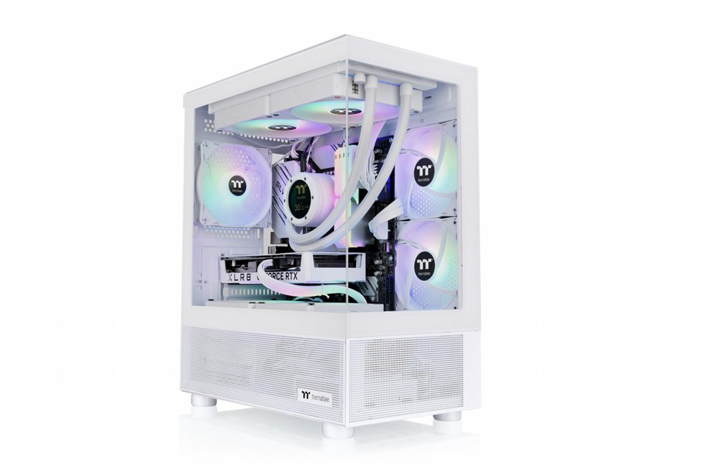Thermaltake View 170 TG ARGB Snow | Micro Tower Case | Snow | OPEN BOX - Matmuis