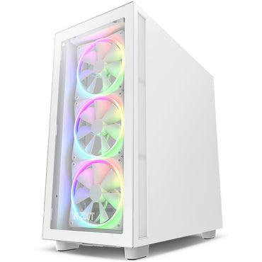 NZXT H7 Elite RGB | ATX Midi Tower Behuizing | Wit - Matmuis