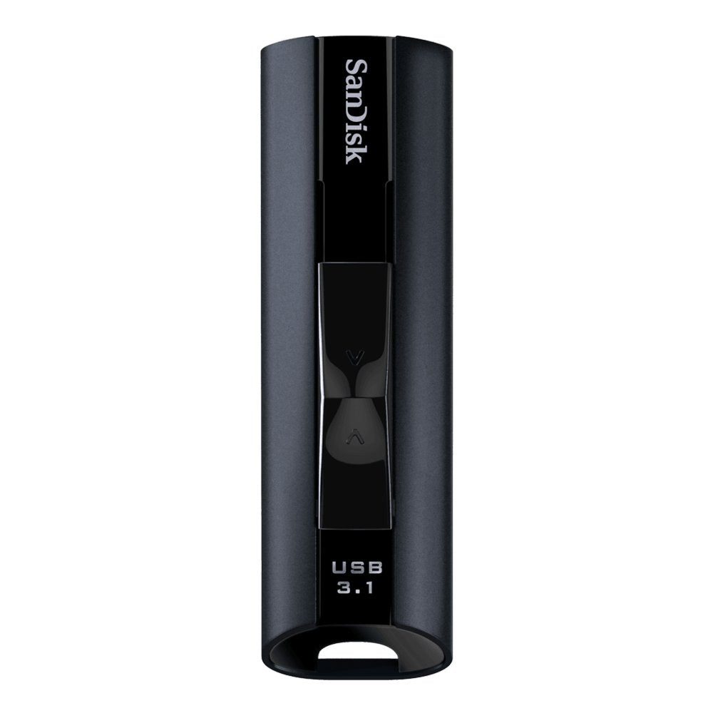 SanDisk Extreme Pro | 128GB USB-A 3.2 Flash Drive | Zwart