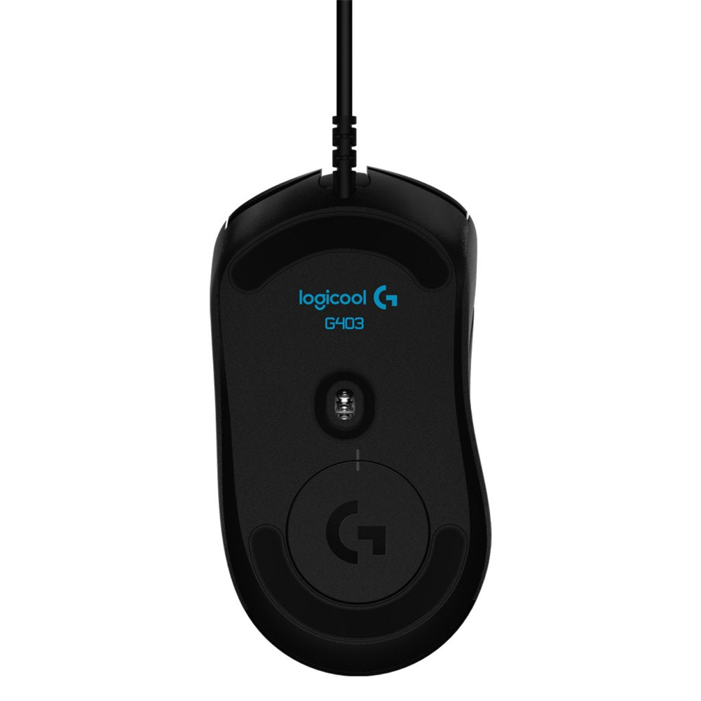 Logitech G403 Hero | Draadloze Gaming Muis | Rechtshandig | RF | 25600 DPI | Zwart - Matmuis - Matmuis