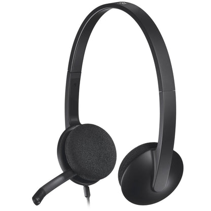 Logitech H340 | Bedrade On-Ear USB Headset | Zwart - Matmuis - Matmuis