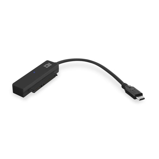 ACT kabel-tussenstuk | USB-C naar SATA 7-pin + 15-pin | Zwart | AC1525 - Matmuis - Matmuis