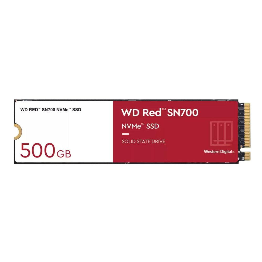 Western Digital Red SN700 | 500GB NVMe SSD | M.2 Gen3 | 3.430MB/s Lezen | 3.000MB/s Schrijven