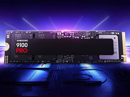 Samsung 9100 PRO | 4TB NVMe SSD | M.2 | Gen5 | 14.800MB/s Lezen | 13.400MB/s Schrijven - Matmuis
