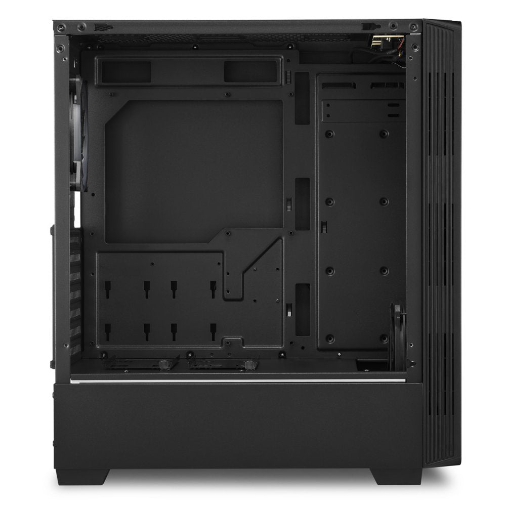 Sharkoon RGB LIT 100 | Midi Tower Case | Zwart - Matmuis