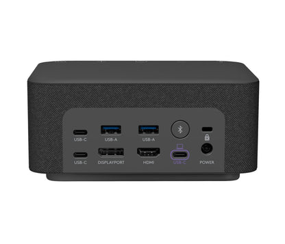 Logitech Logi Dock | Alles-in-één videovergadersysteem | Voor 1 persoon | USB & Bluetooth - Matmuis - Matmuis
