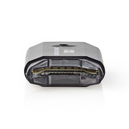 Nedis CRDRU2100BK | Geheugenkaartlezer | USB 2.0 | Zwart - Matmuis
