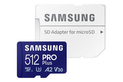 Samsung EVO Plus | MicroSDXC | 512GB | Class 10 | UHS-I U3 | Inclusief adapter - Matmuis - Matmuis