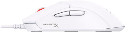HyperX Pulsefire Haste 2 | Bedrade Gaming Muis | Rechtshandig | USB-A | 26000 DPI | Wit - Matmuis - Matmuis