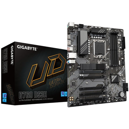 Gigabyte B760 DS3H | Socket LGA 1700 | Intel B760 | 4xDDR5 | ATX | Moederbord - Matmuis - Matmuis