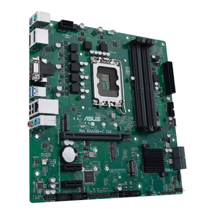 ASUS PRO B660M-C D4-CSM | Socket LGA 1700 | Intel B660 | 4xDDR4 | Micro-ATX | Moederbord - Matmuis - Matmuis