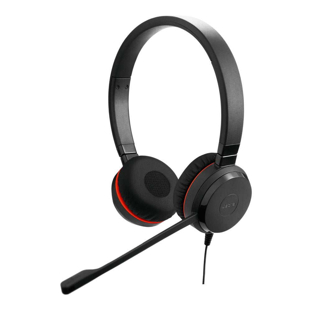 Jabra Evolve 30 II | Bedrade On-ear Headset | USB-A & 3.5mm | Zwart - Matmuis - Matmuis