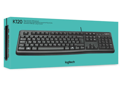 Logitech Keyboard K120 | Zakelijk Bedraad Toetsenbord | QWERTY - Matmuis - Matmuis