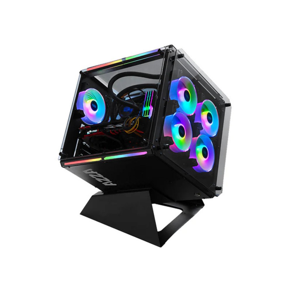 Azza Cube Case 802 | Zwart - Matmuis