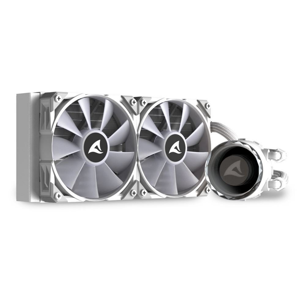 Sharkoon S80 RGB 240mm | White Edition | All-in-One CPU Waterkoeler - Matmuis - Matmuis