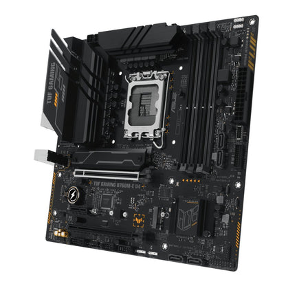 ASUS TUF GAMING B760M-E D4 | Socket LGA 1700 | Intel B760 | 4xDDR4 | Micro-ATX | Moederbord - Matmuis - Matmuis