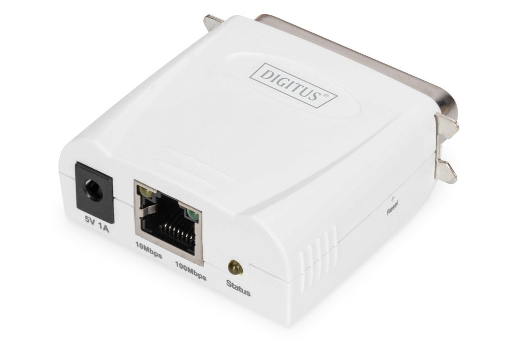 Digitus DN-13001-1 | Print Server | Ethernet LAN | Wit