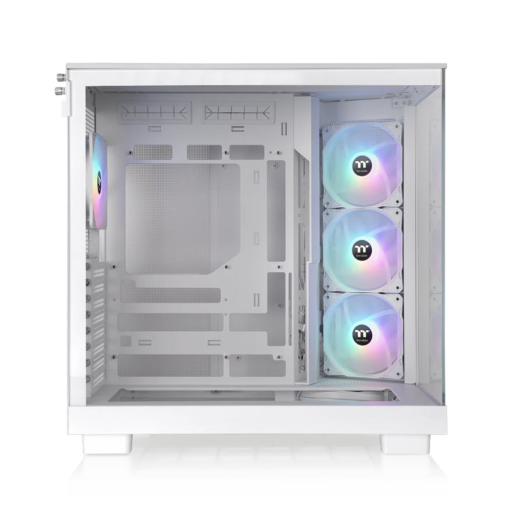 Thermaltake View 380 XL TG ARGB | Mid Tower Case | Snow (CA-11E-00M6WN-00) - Matmuis