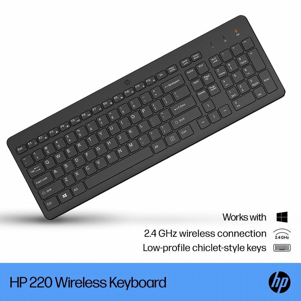 HP 220 | Draadloos Toetsenbord | QWERTY - Matmuis - Matmuis
