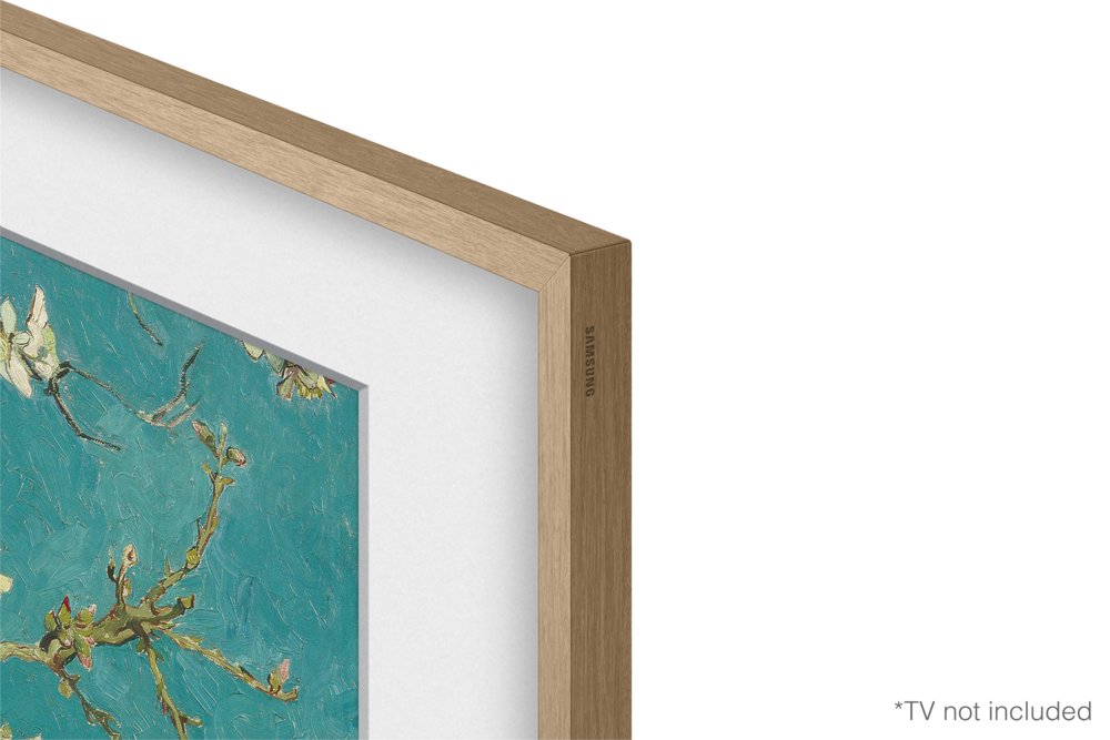 Samsung Lijst voor 32'' Samsung the Frame TV - Teakhout Look - Matmuis