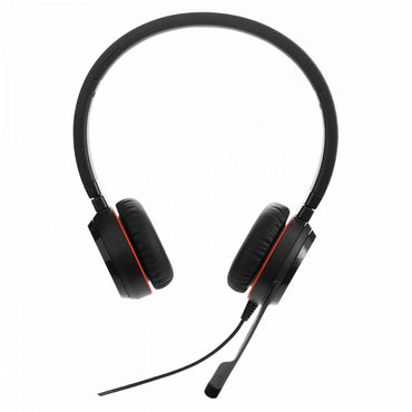 Jabra Evolve 20SE MS | Bedrade On-ear Stereo Headset | USB-A | Zwart - Matmuis - Matmuis