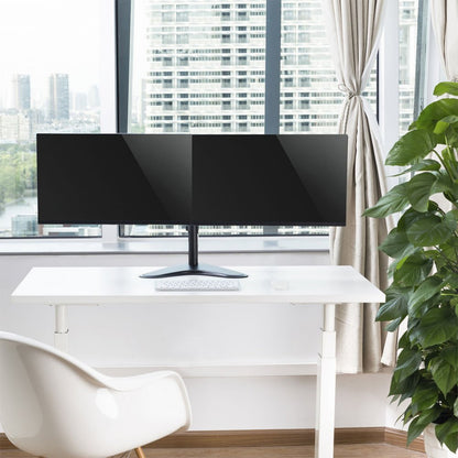 ACT AC8320 | Verstelbare Monitor-bureausteun | Tot 32" | Max 8kg | VESA 100x100 | 2 Monitoren - Matmuis - Matmuis