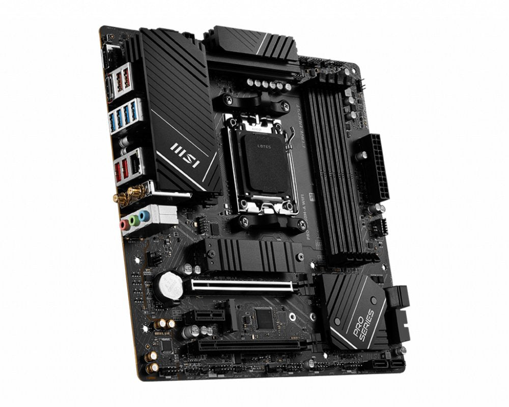 MSI PRO B650M-A WIFI AMD | Socket AM5 | AMD B650 | 4xDDR5 | Micro-ATX | Moederbord - Matmuis - Matmuis