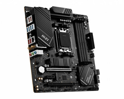 MSI PRO B650M-A WIFI AMD | Socket AM5 | AMD B650 | 4xDDR5 | Micro-ATX | Moederbord - Matmuis - Matmuis