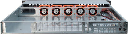 Inter-Tech IPC 1U-10265 | Server Rack Case | Zwart | ATX - Matmuis