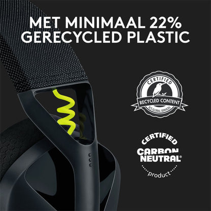 Logitech G435 Wireless Gaming Headset | Bluetooth & Lightspeed | Hoofdband | Zwart - Matmuis - Matmuis