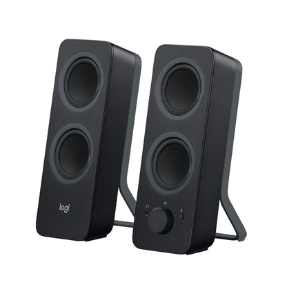 Logitech Z207 | 2.0 Bluetooth Luidsprekerset | 5W RMS | Draadloze Overgang | Zwart - Matmuis - Matmuis