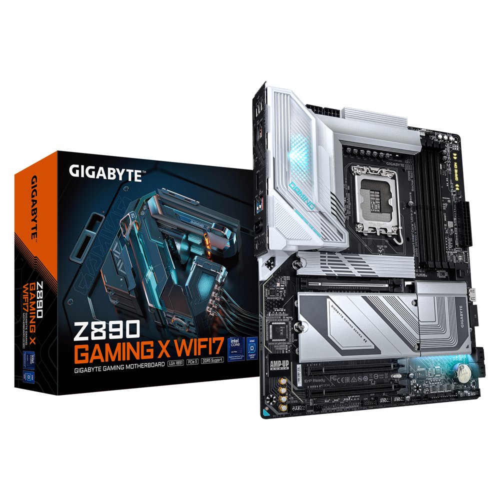 GIGABYTE Z890 GAMING X WIFI7 | Socket LGA 1851 | Intel Z890 | 4xDDR5 | ATX | Moederbord - Matmuis