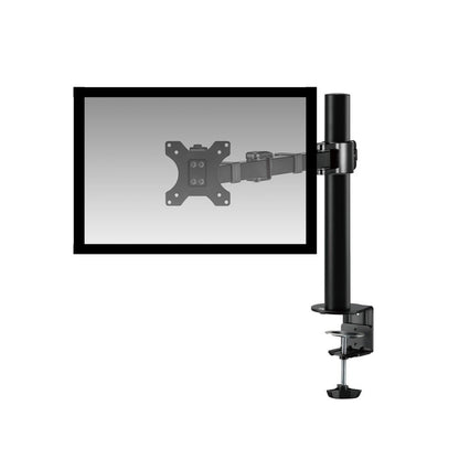 ACT AC8325 | Verstelbare Monitor-bureaubeugel | Tot 32" | Max 12kg | VESA 100x100 | 1 Monitor - Matmuis - Matmuis