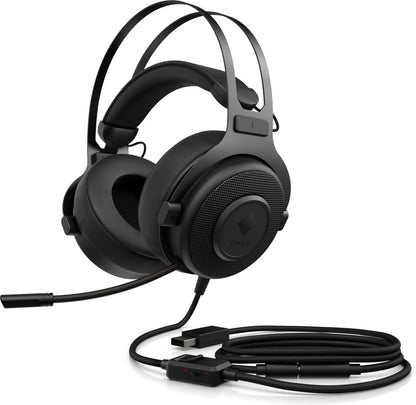 HP Omen Blast | Bedrade Over-ear Gaming Headset 3.5mm Connector | Zwart - Matmuis - Matmuis