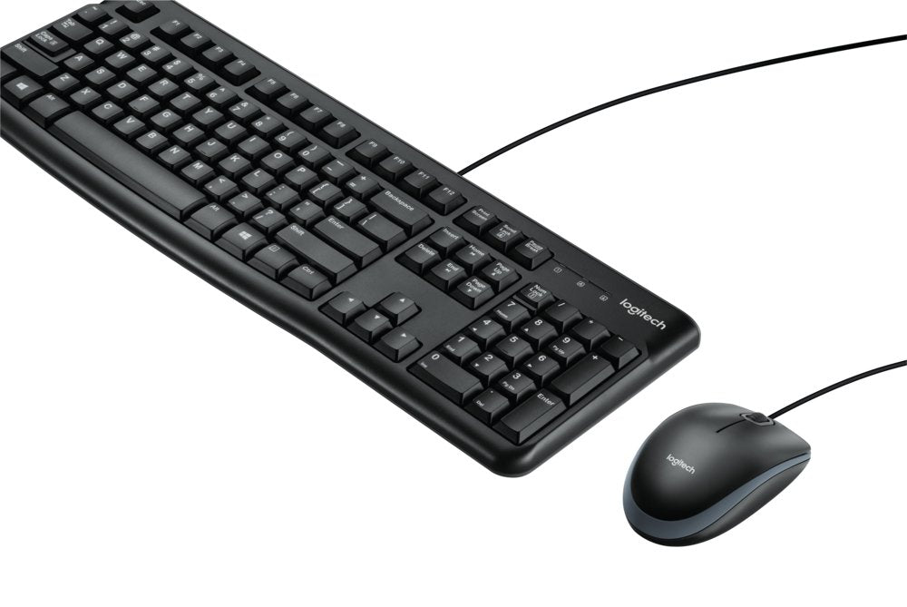 Logitech MK120 | Bedrade Muis en Toetsenbordcombo | QWERTY - Matmuis - Matmuis