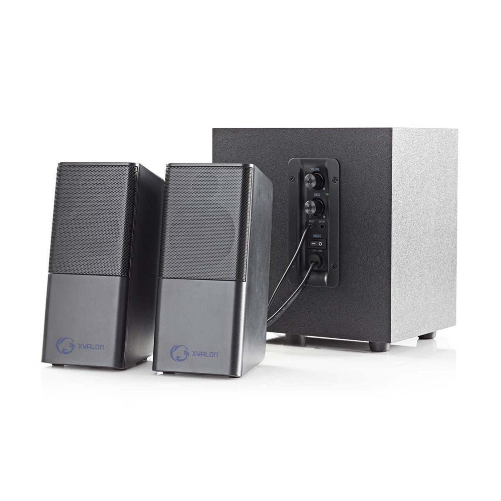 Nedis GSPR10021BK | 2.1 Luidsprekerset | 11W RMS | Zwart - Matmuis - Matmuis