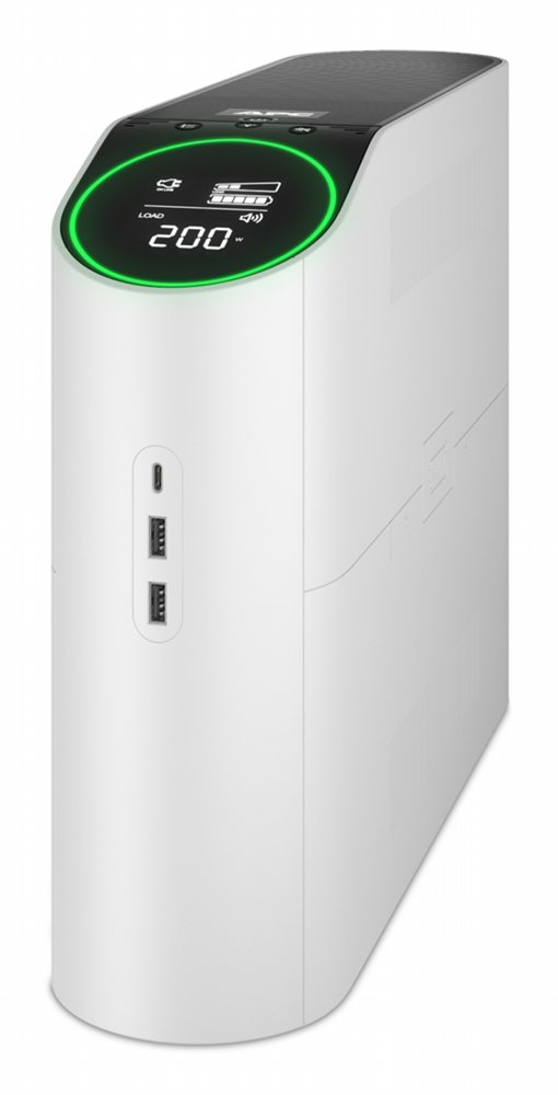 APC Back-UPS Pro Gaming BGM2200-GR | 2200 VA / 1320 W UPS | 4x Schuko + 2x IEC-C13 | RGB + LCD-display - Matmuis