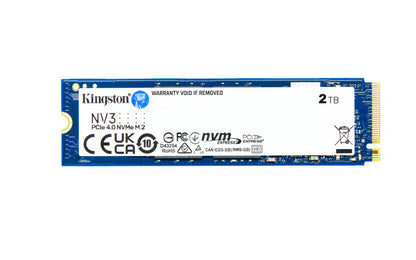 Kingston NV3 | 2TB NVMe SSD | M.2 Gen4 | 6.000MB/s Lezen | 5.000MB/s Schrijven - Matmuis