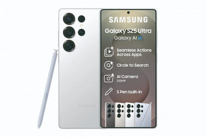 Samsung Galaxy S25 Ultra 5G - 512GB - Titanium White Silver