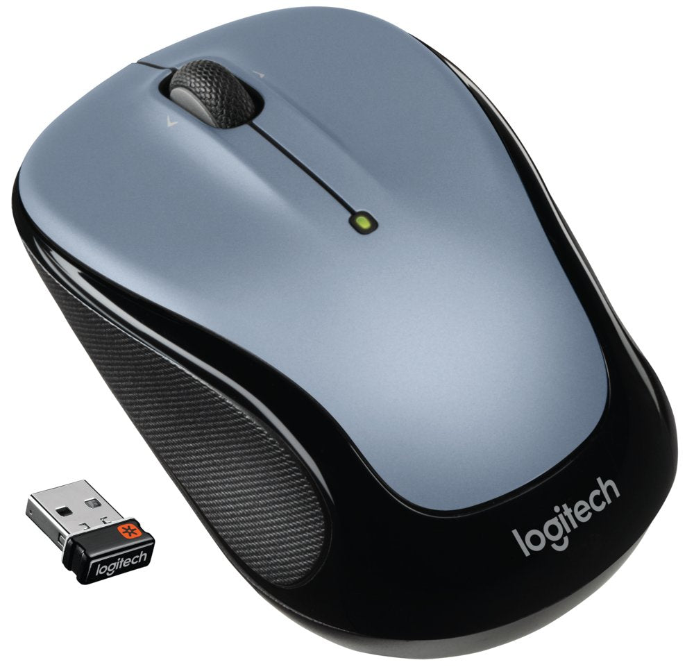 Logitech M325 | Draadloze Muis | Links- en Rechtshandig | RF | 1000 DPI | Zwart/Zilver - Matmuis - Matmuis