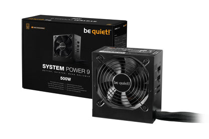 be quiet! System Power 9 500W CM | 500 Watt Bronze ATX PSU | Deels Modulair | Power Supply | Voeding - Matmuis - Matmuis