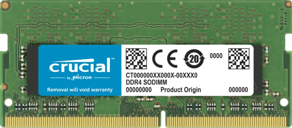 Crucial | 1x32GB DDR4 | 3200MHz | SODIMM | CL22 | Geheugenmodule | RAM - Matmuis - Matmuis