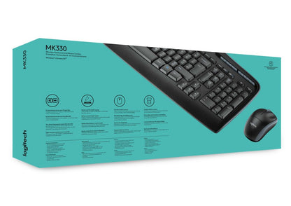 Logitech MK330 | Draadloze Muis en Toetsenbordcombo | QWERTY - Matmuis - Matmuis