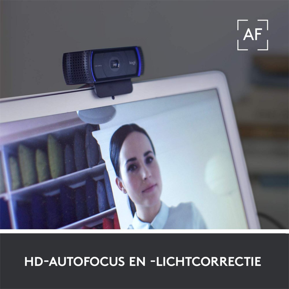 Logitech C920 HD | 1080p 30FPS USB Webcam | Met Microfoon - Matmuis - Matmuis